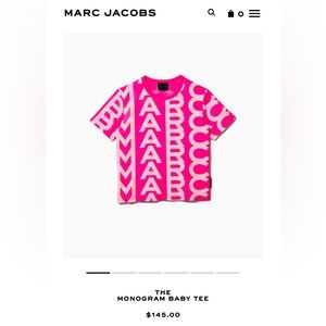 Mark Jacobs monogram baby T.